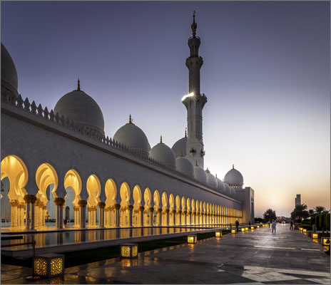 FIN DE JOURNEE SUR LA MOSQUEE